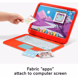 Fisher-Price My Home Office  pretend work station 8-piece play set for