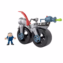 Imaginext Minions The Rise of Gru Rocket Bike and Gru  6-Piece Vehicle