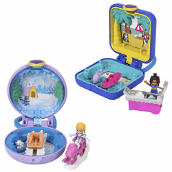 Polly Pocket Tiny Compact CDU, Action/Adventure, 4 yr(s), Assorted colours, Plastic