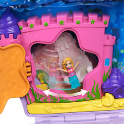 Polly Pocket Tiny Power Seashell Purse Playset, Action/Adventure, 4 yr(s), Multicolour, Plastic