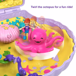 Polly Pocket Tiny Power Seashell Purse Playset - Additional view 7