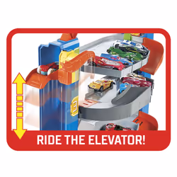 Hot Wheels City Stunt Garage, play set - Additional view 7