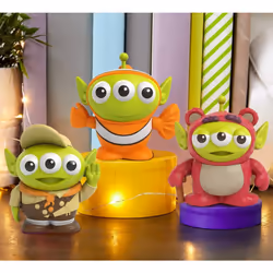 Mattel Pixar Alien Remix Lotso Nemo Russell 3-Pack Character Figures in a Pizza Box Package  3-in Toys from Mattel Disney Pixar Movies Toy Story Findi