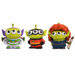 Pixar Alien Remix Character Figures 3-pack 3-inches  Mr. Incredible from The Incredibles  Buzz Lightyear from Toy Story and M ...