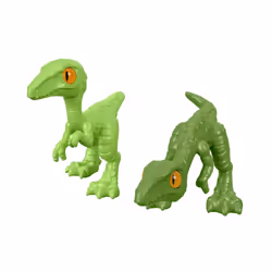 Fisher-Price Imaginext Jurassic World Dinosaur Toys  Hatchlings 6-Piece Figure Set for Pretend Play Preschool Kids Ages 3+ Years