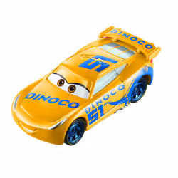 Disney Pixar Cars Disney and Pixar Cars Color Changers Dinoco Cruz Ramirez, Car, 3 yr(s), Plastic, Multicolour, Yellow