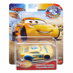 Disney Pixar Cars Disney and Pixar Cars Color Changers Dinoco Cruz Ramirez