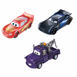Disney Pixar Cars Color Changers Lightning McQueen, Mater & Jackson Storm 3-Pack