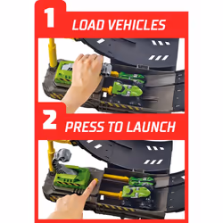 Hot Wheels Monster Trucks Epic Loop Challenge Play Set Includes Monster Truck and 1:64 Scale Hot Wheels car ages 3 and older