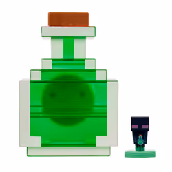 Mattel Minecraft Carry Along Potion Plus Exclusive Mini Figure Carrying Case for Mini Figures Based on Minecraft Video Game ...