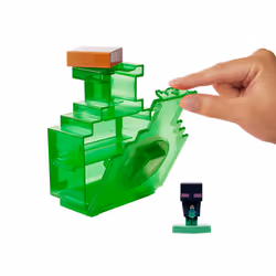 Mattel Minecraft Carry Along Potion Plus Exclusive Mini Figure  Carrying Case for Mini Figures  Based on Minecraft Video Game  Toys for Kids Age 6 and