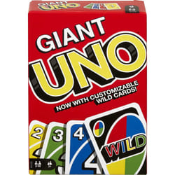 Mattel Games Giant UNO Card Game for Kids, Adults & Family Night, Ove
