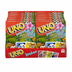 Games UNO junior, Card Game, Shedding, 3 yr(s), Family game