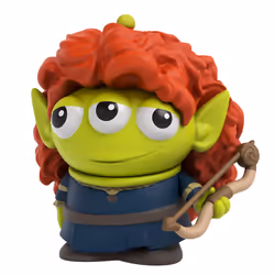 Pixar Alien Remix Merida Figure - Additional view 2