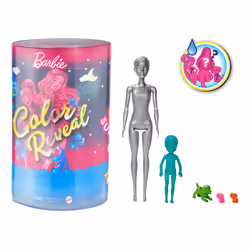 Barbie Color Reveal Slumber Party Fun Set, Female, 3 yr(s), Girl, Multicolour