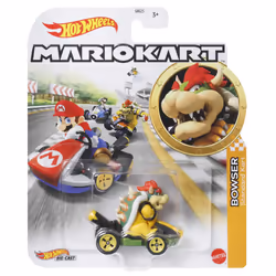 Hot Wheels Mario Kart MarioKart Bowser and Standard Kart