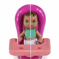Barbie Skipper Babysitters Inc Dolls and Playset, 3 yr(s)