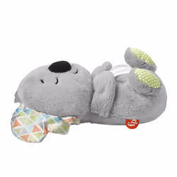 Fisher-Price This musical plush toy is perfect for helping settle and calm your baby, with a cute koala design with customisable sounds and lights. From newborn.