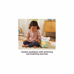 Fisher-Price Meditation Mouse, plush toy with soothing sounds guided meditation and music for kids 2+