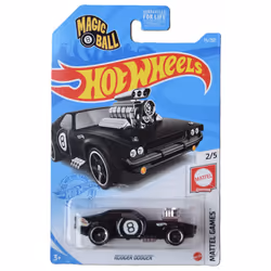 Hot Wheels Rodger Dodger Mattel Games 2/5 black