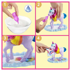 Barbie Dreamtopia This playset comes with a princess doll, a pet unicorn toy with colour-change features and 18 toy accessories. For ages 3+.