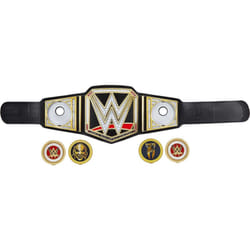 WWE Championship Showdown Deluxe Role Play Title  Authentic Styling with 4 Swappable Side Plates  Adjustable Belt for Kids Ages 6 Years Old & Up