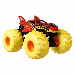 Hot Wheels Monster Trucks Lava Shark 1:24 Scale Vehicle  Collectible Die-Cast Metal Toy Truck with Giant Wheels & Stylized Chassis  Gift for Kids Ages