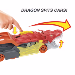Hot Wheels City Dragon Launch Transporter - Additional view 8