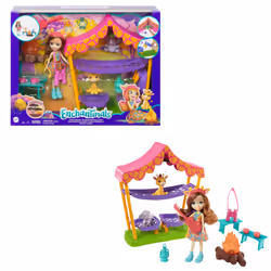 Enchantimals Savanna Sleepover Playset, Fashion doll, Female, 4 yr(s), Girl, 152 mm, Multicolour