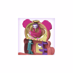 Polly Pocket Flip & Find Sloth Compact