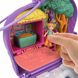 Polly Pocket Elephant Adventure Compact, Action/Adventure, 4 yr(s), Multicolour, Plastic