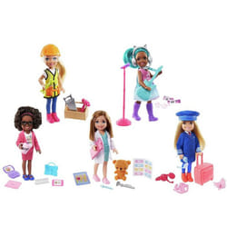 Barbie Chelsea Can Be… Doll & Accessories Sets, Career-Themed Small Dolls