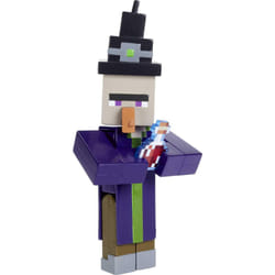 Minecraft Witch 3.25 3.25"""" scale Video Game Authentic Action Figure with Accessory and Craft-a-block