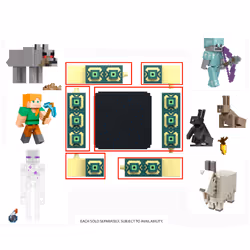 Minecraft Craft-A-Block Assortment Figures - Additional view 4