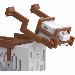 Mattel Minecraft Skeleton Craft-a-Block 2-Pk  Action Figures & Toys to Create  Explore and Survive  Authentic Pixelated Designs  Collectible Gifts for