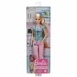 Barbie Nurse Doll with Scrubs, Clothes and Accessories - Additional view 6