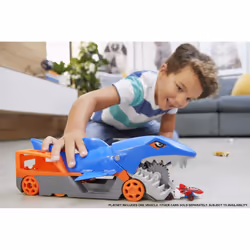 Hot Wheels City Shark Chomp Transporter Playset & Diecast Car - Additional view 8