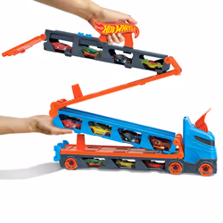 Hot Wheels City Speedway Hauler, Vehicle set, 4 yr(s), Plastic, Grey, Multicolour