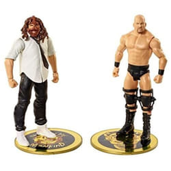 WWE MATTEL Stone Cold Steve Austin vs Mankind Championship Showdown 2 Pack 6 in Action Figures High Flyers Battle Pack for Ages 6 Years Old and Up