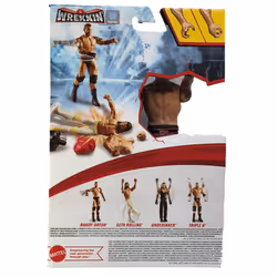 WWE Wrekkin Randy Orton 6-in Action Figure with Punching Action  Gripping Hands & Bendable Chair Accessory  Poseable 6-in Gift for Ages 6 Years Old &
