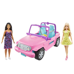 Barbie Dolls and Vehicle