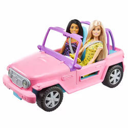 Barbie Dolls and Vehicle