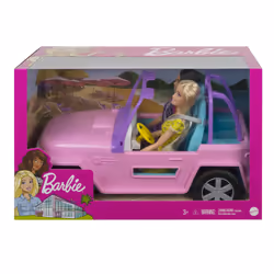 Barbie Dolls and Vehicle