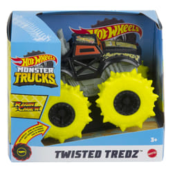 Hot Wheels Monster Trucks TWISTED TREDZ RAGIN'CAGE'N Vehicle