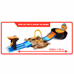 Hot Wheels Monster Trucks Stunt Tire Play Set - Additional view 7
