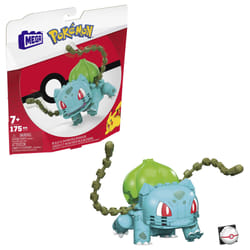 MEGA Pokémon Building Toy Kit Bulbasaur (175 Pieces) with 1 Action Figure for Kids