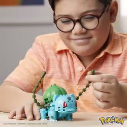 MEGA Pokémon Building Toy Kit Bulbasaur (175 Pieces) with 1 Action Figure for Kids - Additional view 6
