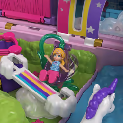 Polly Pocket UNICORN PARTY Playset - Additional view 4