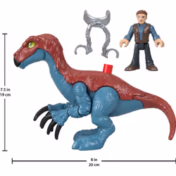 Fisher-Price Imaginext Jurassic World Therizinosaurus & Owen