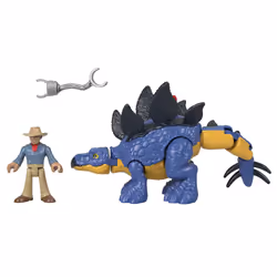 Fisher-Price Imaginext Jurassic World Stegosaurus & Dr. Grant